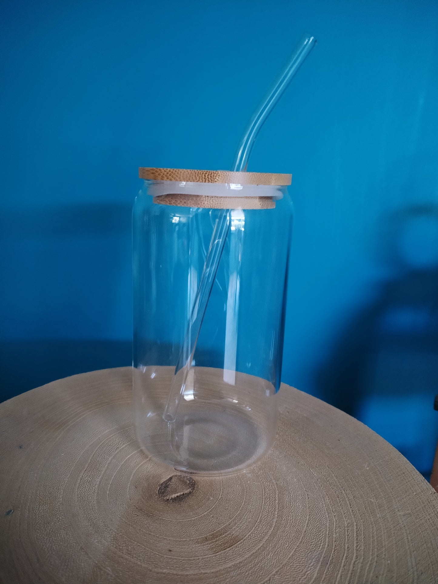 CANETTE VERRE ( classique sans paillettes)